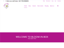 Tablet Screenshot of bloom-in-box.com